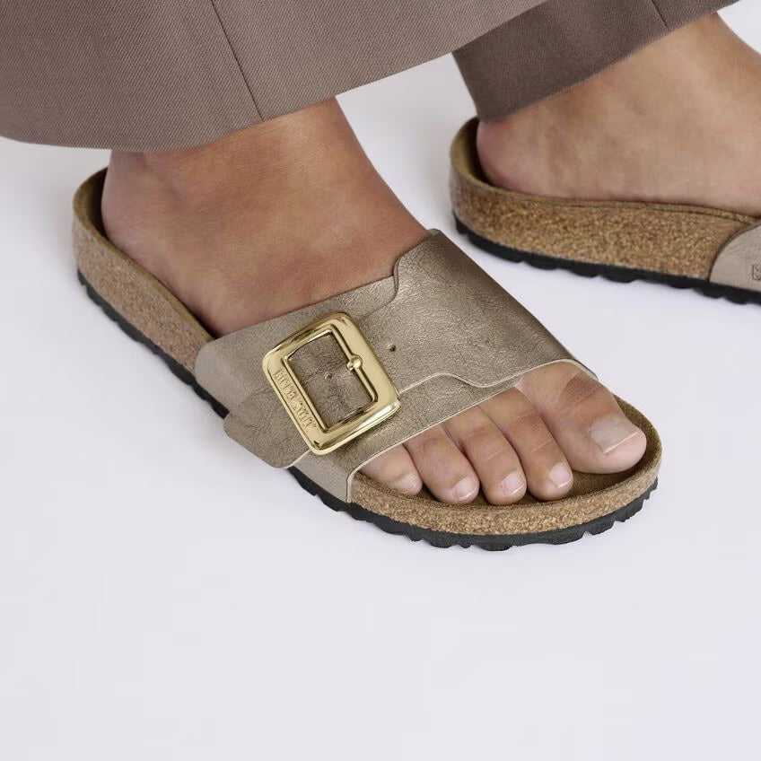 Catalina Cushion Buckle Graceful Taupe Birko-Flor®