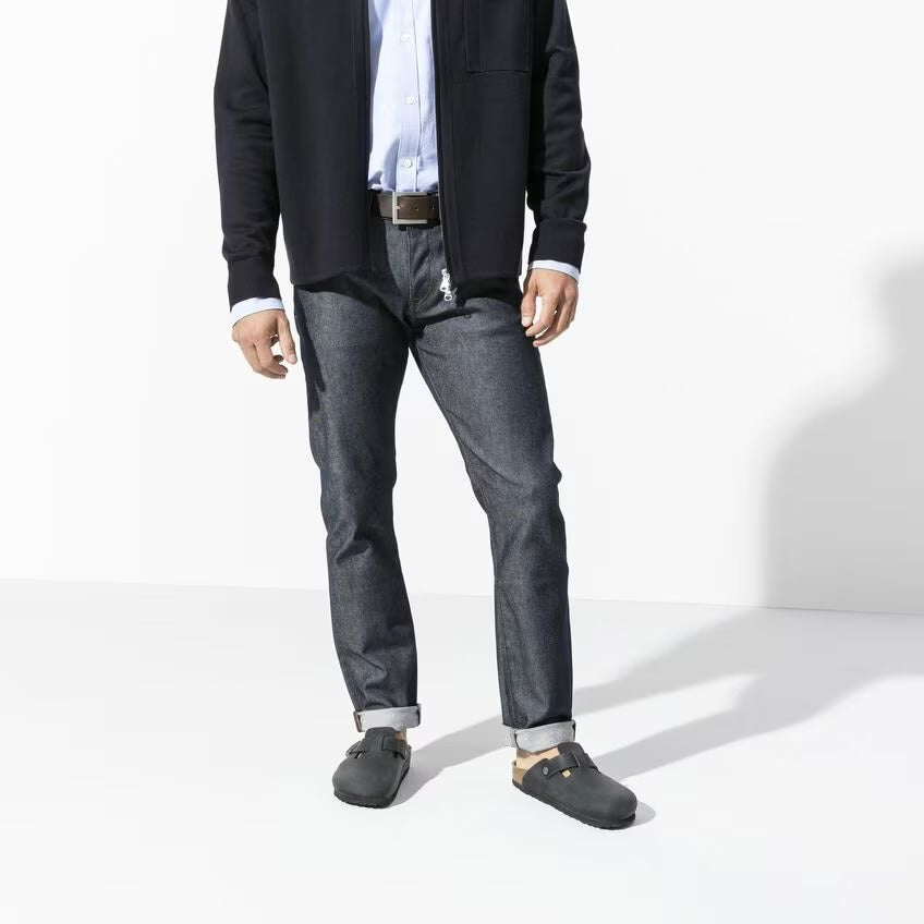 Boston Black Pelle Oliata