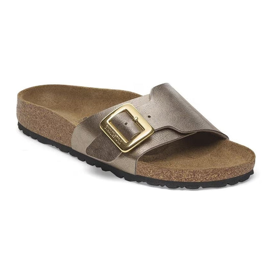 Catalina Cushion Buckle Graceful Taupe Birko-Flor®
