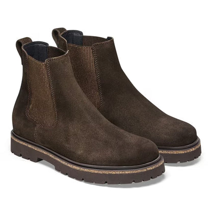 Highwood Slip On Mocca Pelle Scamosciata