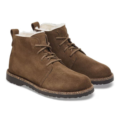 Uppsala Mid Shearling Dark Tea