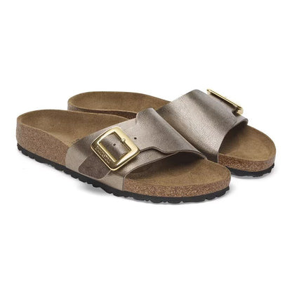 Catalina Cushion Buckle Graceful Taupe Birko-Flor®