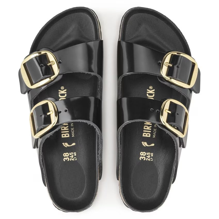Arizona High-Shine Black [Big Buckle]