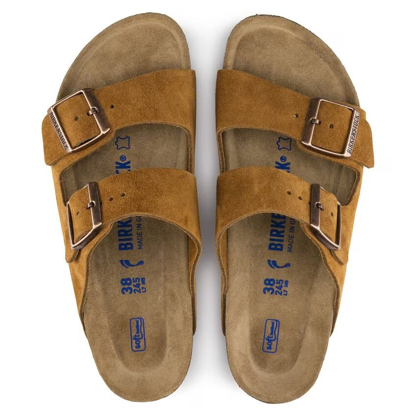 Arizona Mink Pelle Scamosciata [Soft Footbed]