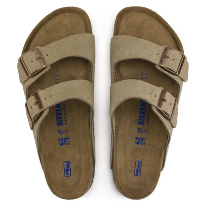 Arizona Taupe Pelle Scamosciata [Soft Footbed]