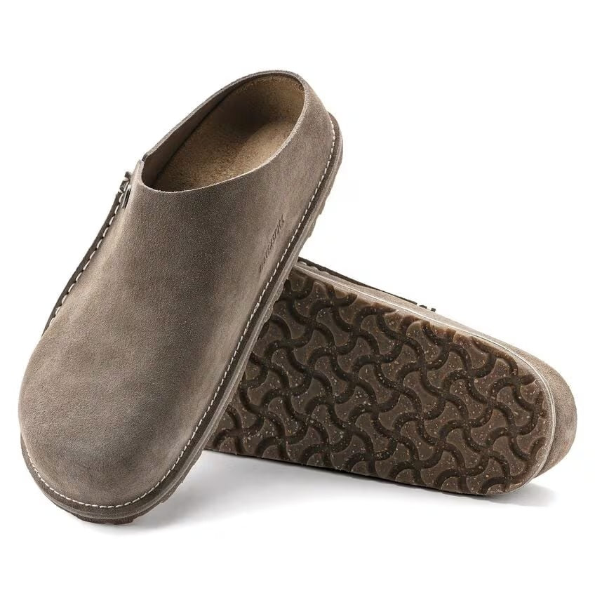 Zermatt Premium Suede Gray Taupe Pelle Scamosciata