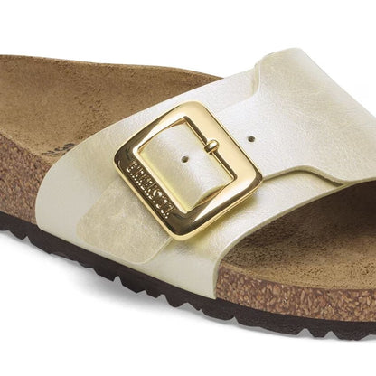 Catalina Cushion Buckle Pearl White Birko-Flor®