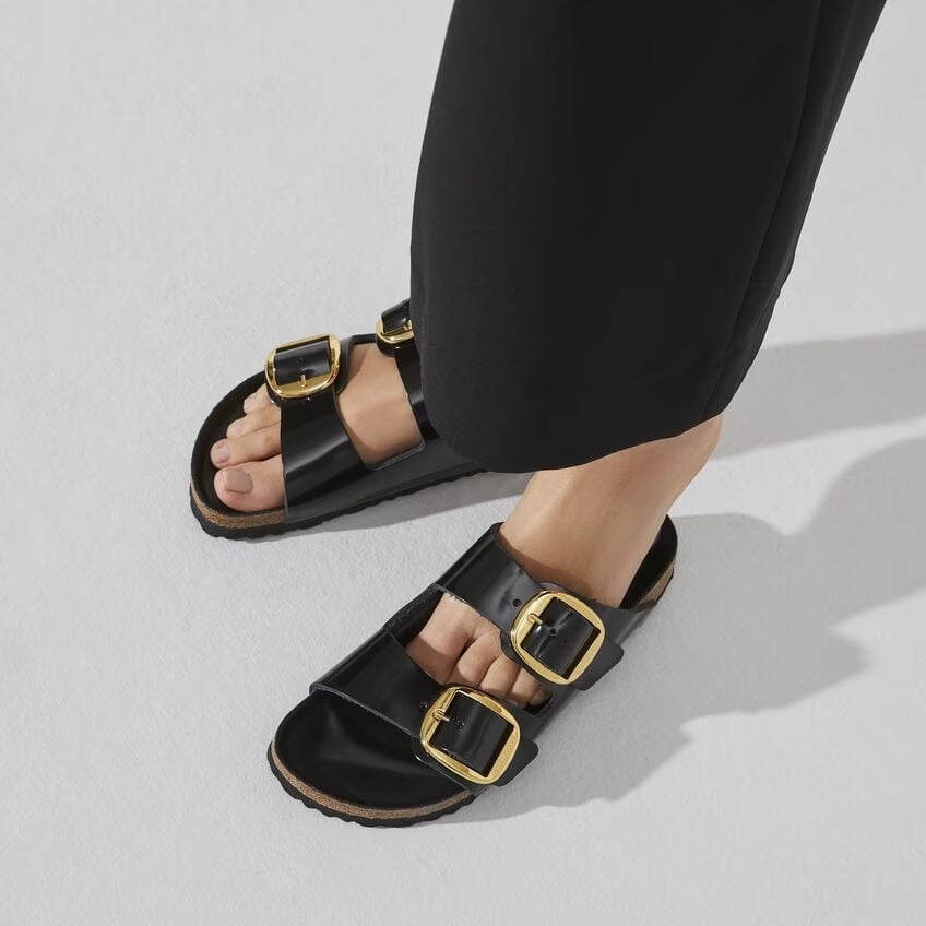 Arizona High-Shine Black [Big Buckle]