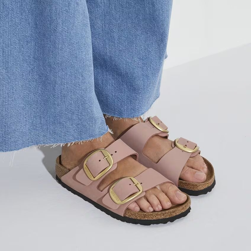 Arizona Old Rose Nabuk [Big Buckle]