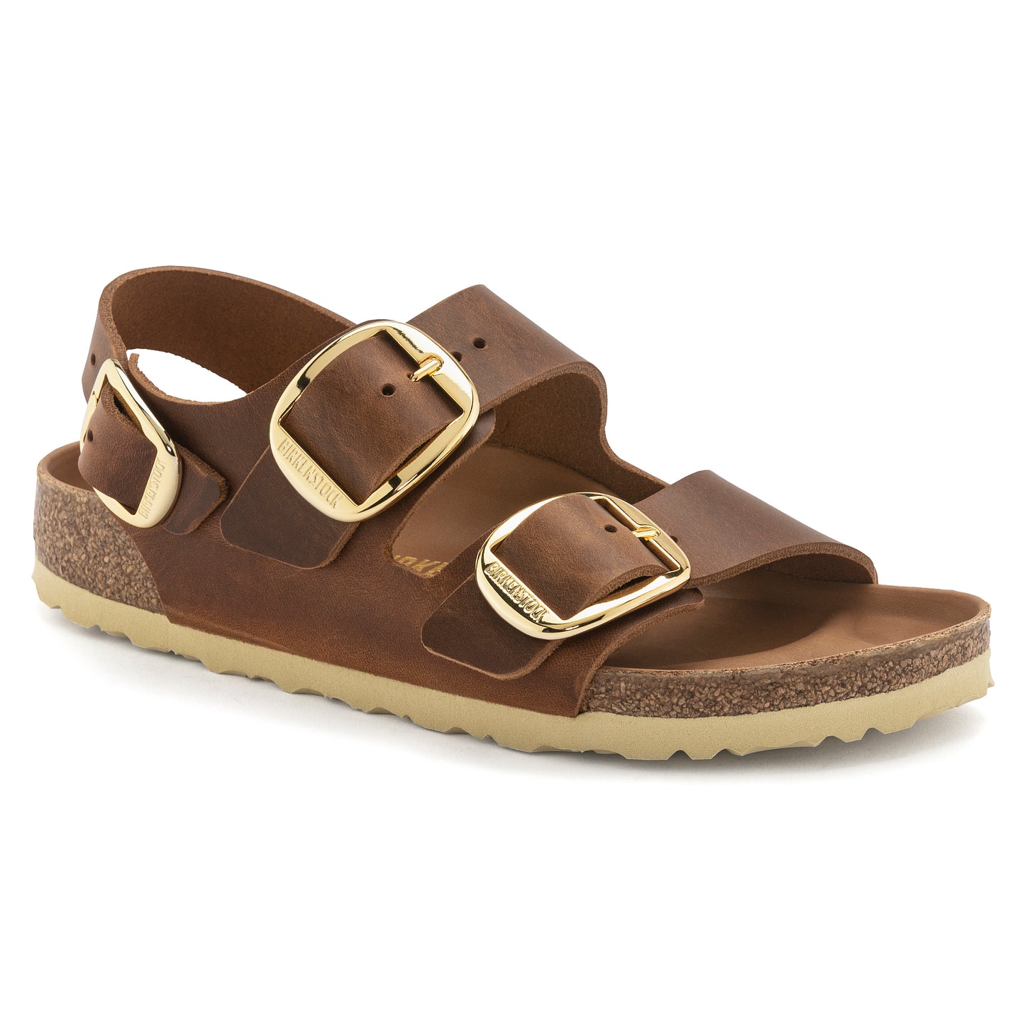 Milano Cognac Pelle Oliata [Big Buckle]