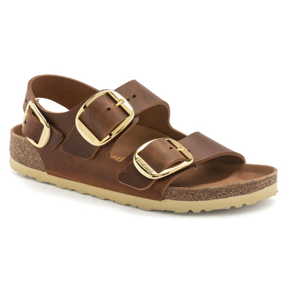 Milano Cognac Pelle Oliata [Big Buckle]