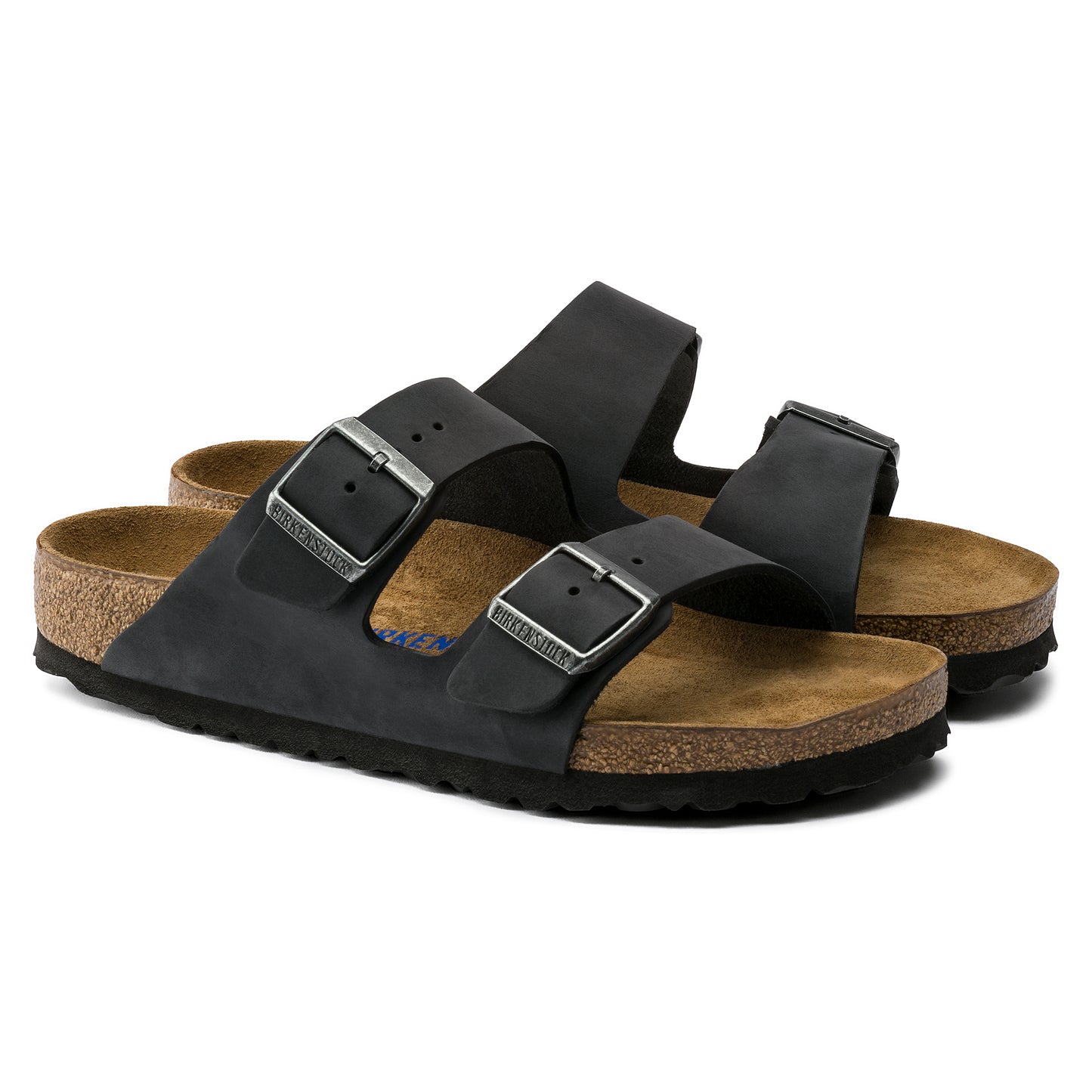 Arizona Black Pelle Oliata [Soft Footbed]