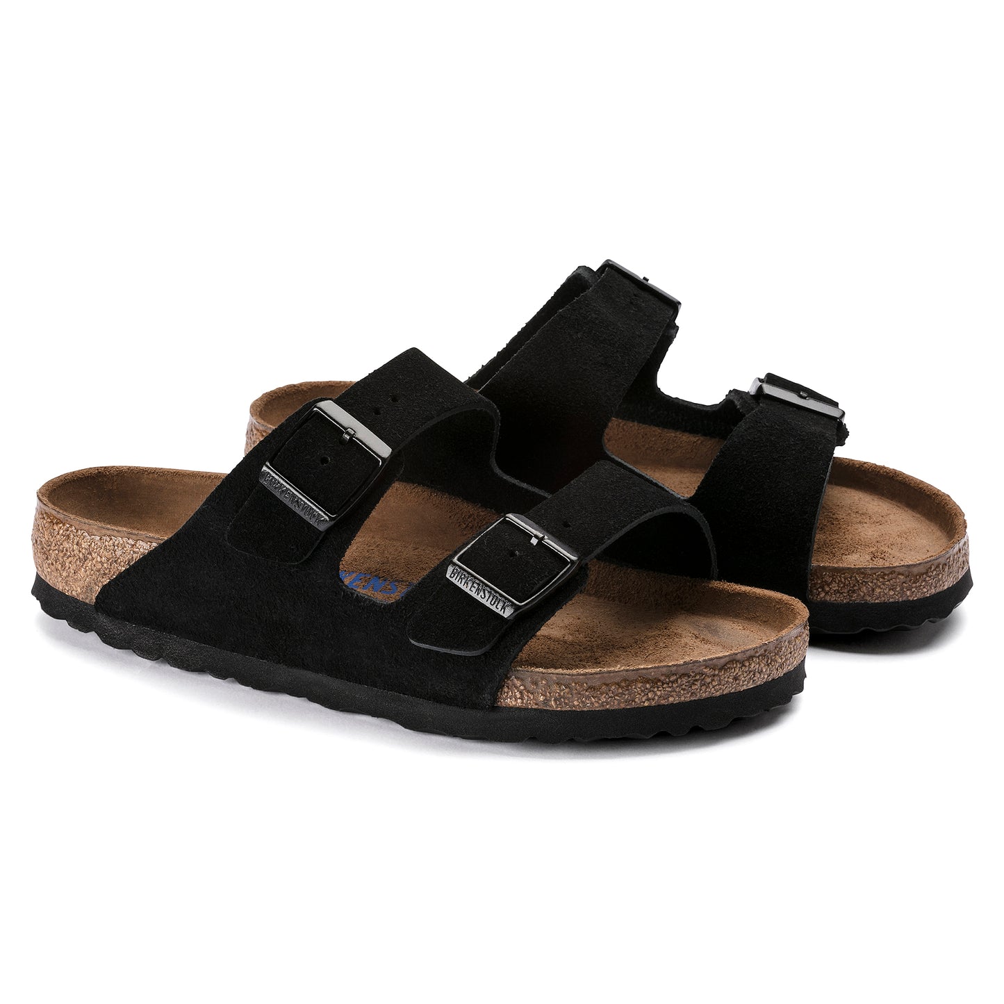 Arizona Black Pelle Scamosciata [Soft Footbed]