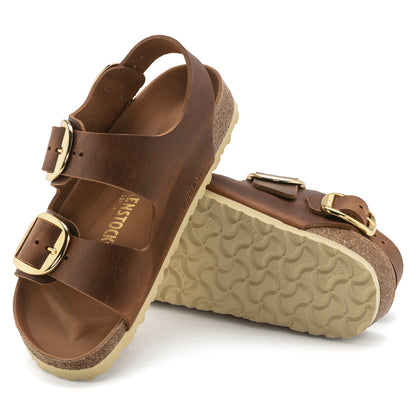 Milano Cognac Pelle Oliata [Big Buckle]
