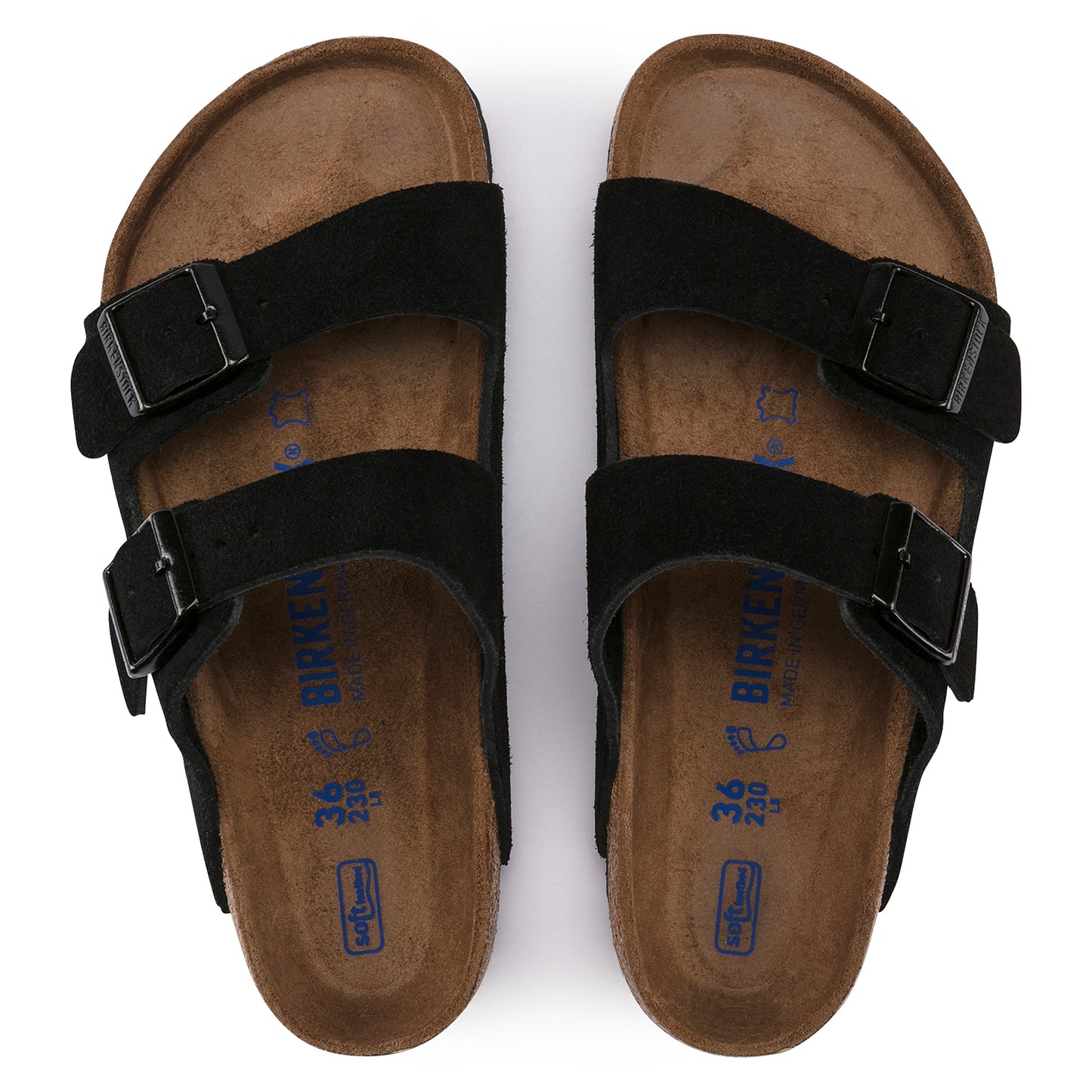 Arizona Black Pelle Scamosciata [Soft Footbed]