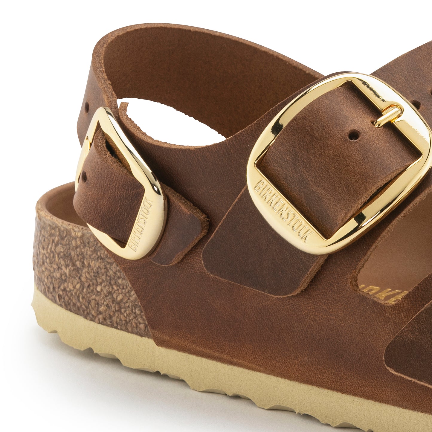 Milano Cognac Pelle Oliata [Big Buckle]