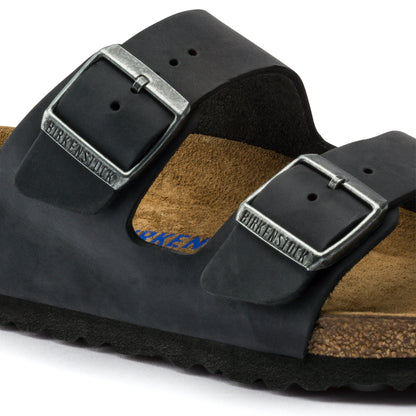 Arizona Black Pelle Oliata [Soft Footbed]